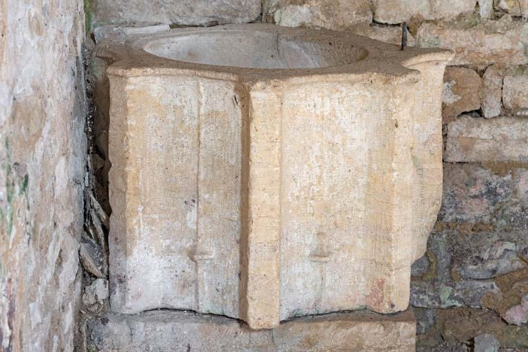 Fonts batpismaux. © Pierre-Marie Barbe-Richaud / Région Bourgogne-Franche-Comté, Inventaire du patrimoine - 2018