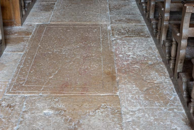 Dalle 3 : vue d'ensemble. © Pierre-Marie Barbe-Richaud / Région Bourgogne-Franche-Comté, Inventaire du patrimoine - 2018