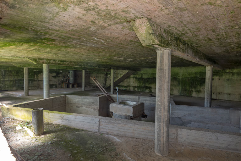 Aménagement du captage de la source, vue intérieure. © Pierre-Marie Barbe-Richaud / Région Bourgogne-Franche-Comté, Inventaire du patrimoine - 2019