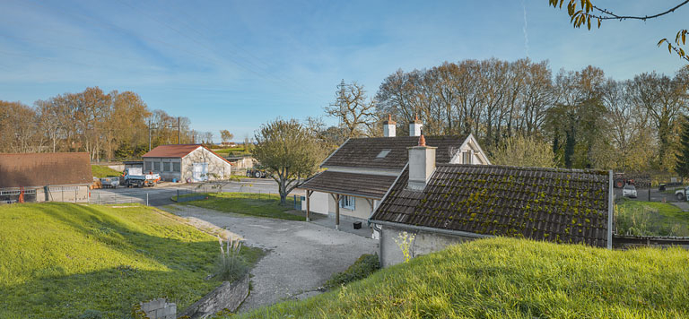 fortification d'agglomération ouvrage d'artillerie © Thierry Kuntz / Région Bourgogne-Franche-Comté, Inventaire du patrimoine - 2019  fortification d'agglomération ouvrage d'artillerie © Thierry Kuntz / Région Bourgogne-Franche-Comté, Inventaire du patrimoine - 2019