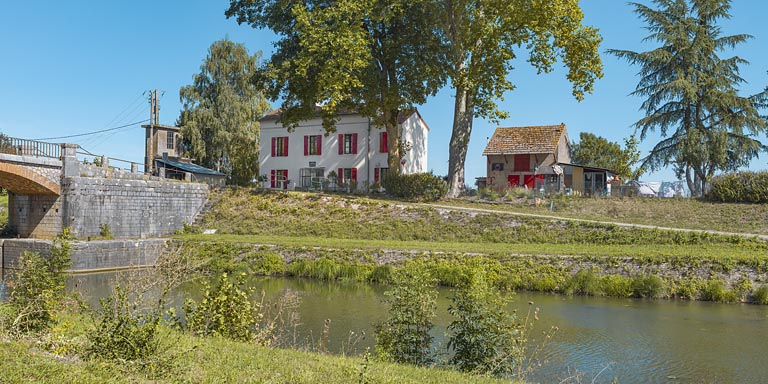 site d'écluse © Thierry Kuntz / Région Bourgogne-Franche-Comté, Inventaire du patrimoine - 2019