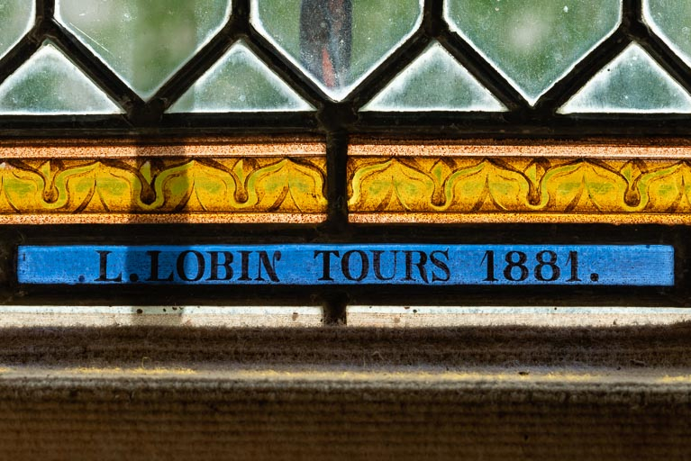 Détail, signature et date. © Pierre-Marie Barbe-Richaud / Région Bourgogne-Franche-Comté, Inventaire du patrimoine - 2019