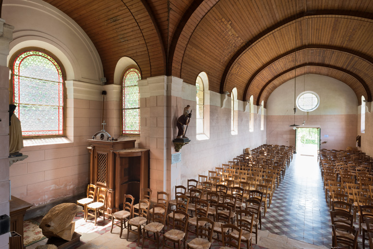 chapelle © Pierre-Marie Barbe-Richaud / Région Bourgogne-Franche-Comté, Inventaire du patrimoine - 2019 chapelle © Pierre-Marie Barbe-Richaud / Région Bourgogne-Franche-Comté, Inventaire du patrimoine - 2019