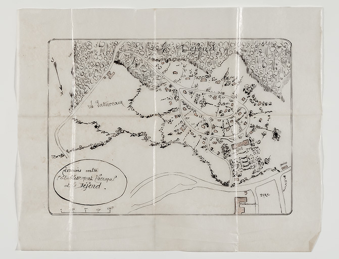  plan © Pierre-Marie Barbe-Richaud / Région Bourgogne-Franche-Comté, Inventaire du patrimoine - 2019