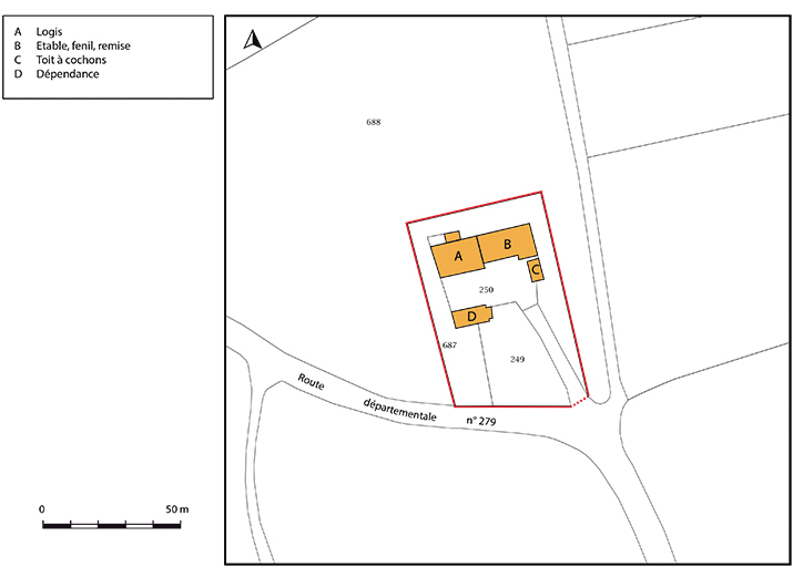 20197100021NUDA © Bertrand Turina / Région Bourgogne-Franche-Comté, Inventaire du patrimoine - 2019
