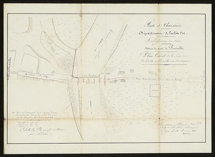 rivière aménagée © Petot Frédéric (reproduction) / CD21/F.PETOT/2020 - 2020