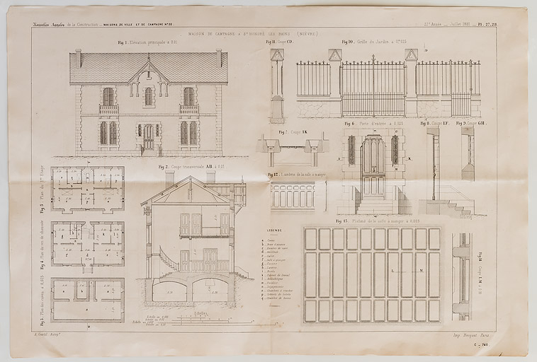 demeure © Pierre-Marie Barbe-Richaud / Région Bourgogne-Franche-Comté, Inventaire du patrimoine - 2020