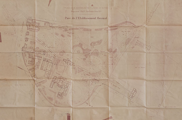 établissement thermal © Pierre-Marie Barbe-Richaud / Région Bourgogne-Franche-Comté, Inventaire du patrimoine - 2020 établissement thermal © Pierre-Marie Barbe-Richaud / Région Bourgogne-Franche-Comté, Inventaire du patrimoine - 2020