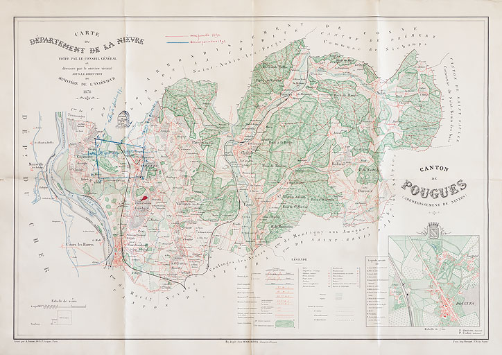  carte © Pierre-Marie Barbe-Richaud / Région Bourgogne-Franche-Comté, Inventaire du patrimoine - 2020