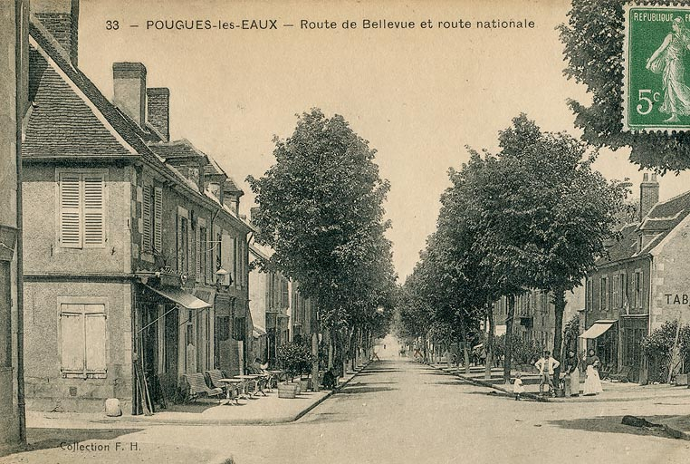 avenue rue © Fabien Dufoulon / Région Bourgogne-Franche-Comté, Inventaire du patrimoine - 2020  avenue rue © Fabien Dufoulon / Région Bourgogne-Franche-Comté, Inventaire du patrimoine - 2020