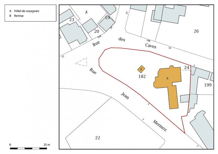 hôtel de voyageurs © Pierre-Marie Barbe-Richaud / Région Bourgogne-Franche-Comté, Inventaire du patrimoine - 2020