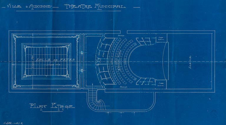 théâtre © Pierre-Marie Barbe-Richaud / Région Bourgogne-Franche-Comté, Inventaire du patrimoine - 2021
