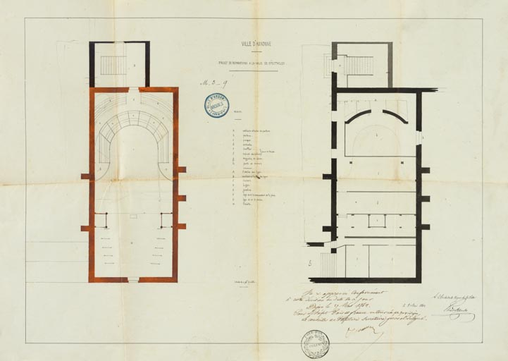 théâtre © Pierre-Marie Barbe-Richaud / Région Bourgogne-Franche-Comté, Inventaire du patrimoine - 2021