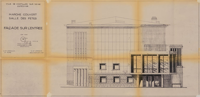 salle des fêtes © Pierre-Marie Barbe-Richaud / Région Bourgogne-Franche-Comté, Inventaire du patrimoine - 2021