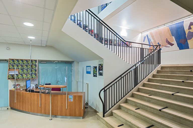 salle des fêtes © Pierre-Marie Barbe-Richaud / Région Bourgogne-Franche-Comté, Inventaire du patrimoine - 2021