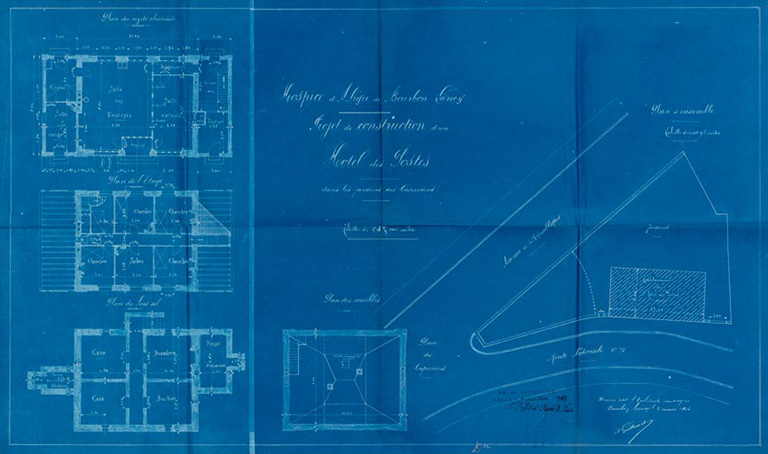  poste © Pierre-Marie Barbe-Richaud / Région Bourgogne-Franche-Comté, Inventaire du patrimoine - 2021