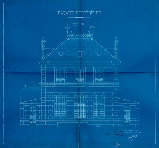  poste © Pierre-Marie Barbe-Richaud / Région Bourgogne-Franche-Comté, Inventaire du patrimoine - 2021