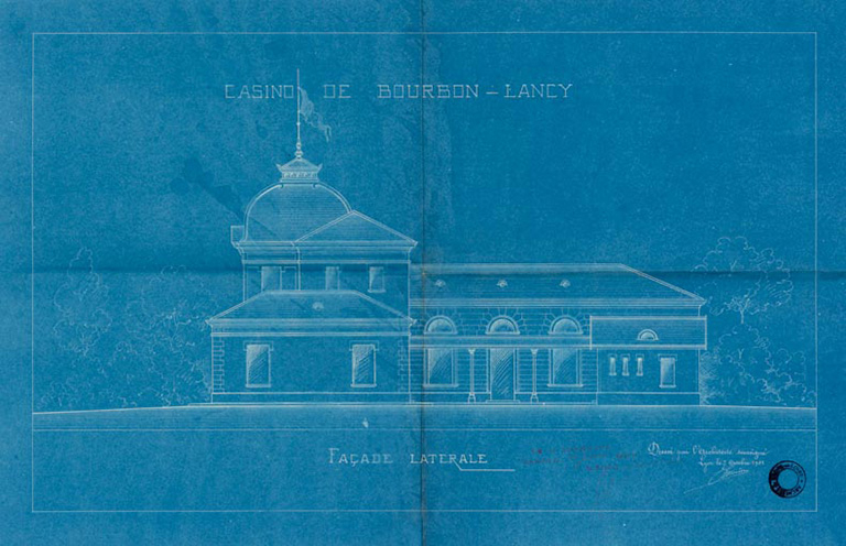 casino © Pierre-Marie Barbe-Richaud / Région Bourgogne-Franche-Comté, Inventaire du patrimoine - 2021  casino © Pierre-Marie Barbe-Richaud / Région Bourgogne-Franche-Comté, Inventaire du patrimoine - 2021