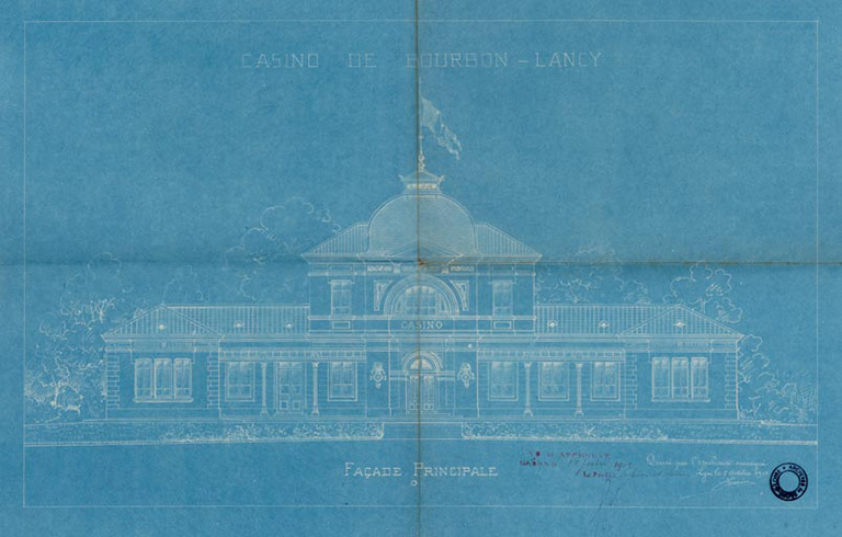 casino © Pierre-Marie Barbe-Richaud / Région Bourgogne-Franche-Comté, Inventaire du patrimoine - 2021  casino © Pierre-Marie Barbe-Richaud / Région Bourgogne-Franche-Comté, Inventaire du patrimoine - 2021