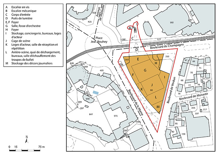  salle de concert © Aline Thomas / Région Bourgogne-Franche-Comté, Inventaire du patrimoine - 2022