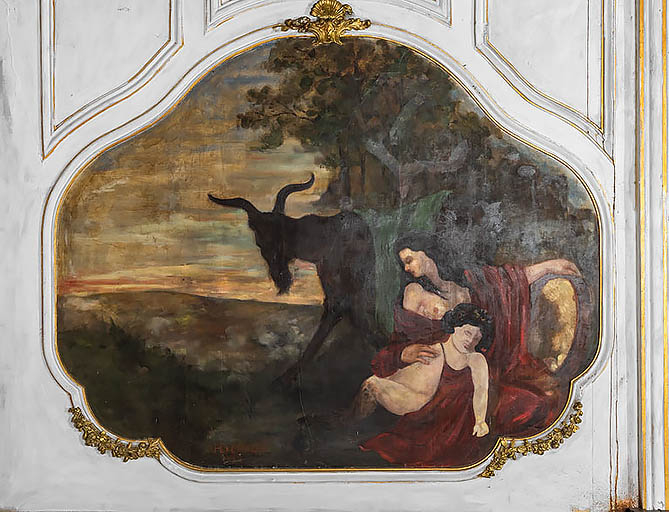  peinture monumentale © Pierre-Marie Barbe-Richaud / Région Bourgogne-Franche-Comté, Inventaire du patrimoine - 2022