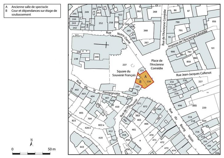 théâtre © Aline Thomas / Région Bourgogne-Franche-Comté, Inventaire du patrimoine - 2022  théâtre © Aline Thomas / Région Bourgogne-Franche-Comté, Inventaire du patrimoine - 2022