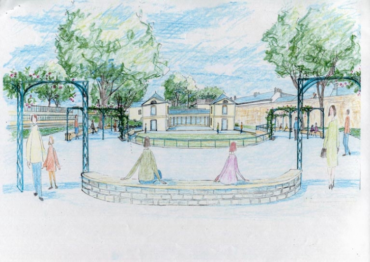  théâtre de verdure © Laurent Poupard / Région Bourgogne-Franche-Comté, Inventaire du patrimoine - 2022