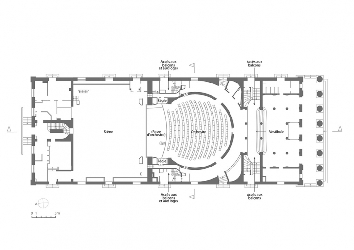 théâtre © Aline Thomas / Région Bourgogne-Franche-Comté, Inventaire du patrimoine - 2022  théâtre © Aline Thomas / Région Bourgogne-Franche-Comté, Inventaire du patrimoine - 2022