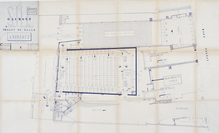  salle de spectacle cinéma immeuble © Pierre-Marie Barbe-Richaud / Région Bourgogne-Franche-Comté, Inventaire du patrimoine - 2022