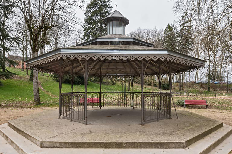  kiosque © Pierre-Marie Barbe-Richaud / Région Bourgogne-Franche-Comté, Inventaire du patrimoine - 2022