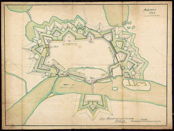 fortification d'agglomération place forte © Guillaume Gézolme / Service historique de la Défense - 2023  fortification d'agglomération place forte © Guillaume Gézolme / Service historique de la Défense - 2023