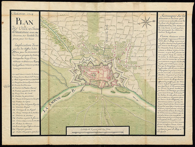 fortification d'agglomération place forte © Guillaume Gézolme / Service historique de la Défense - 2023  fortification d'agglomération place forte © Guillaume Gézolme / Service historique de la Défense - 2023