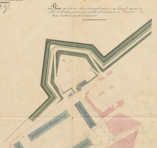 fortification d'agglomération bastion © Guillaume Gézolme / Service historique de la Défense - 2023  fortification d'agglomération bastion © Guillaume Gézolme / Service historique de la Défense - 2023