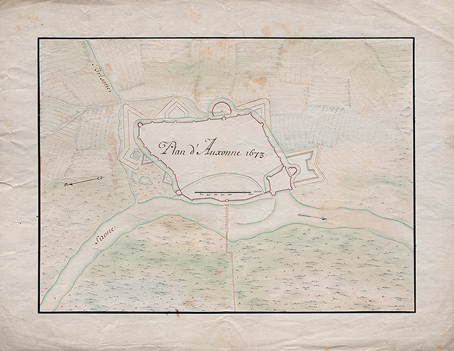 fortification d'agglomération © Petot Frédéric (reproduction) / Archives départementales de la Côte-d'Or, Dijon - 2023  fortification d'agglomération © Petot Frédéric (reproduction) / Archives départementales de la Côte-d'Or, Dijon - 2023