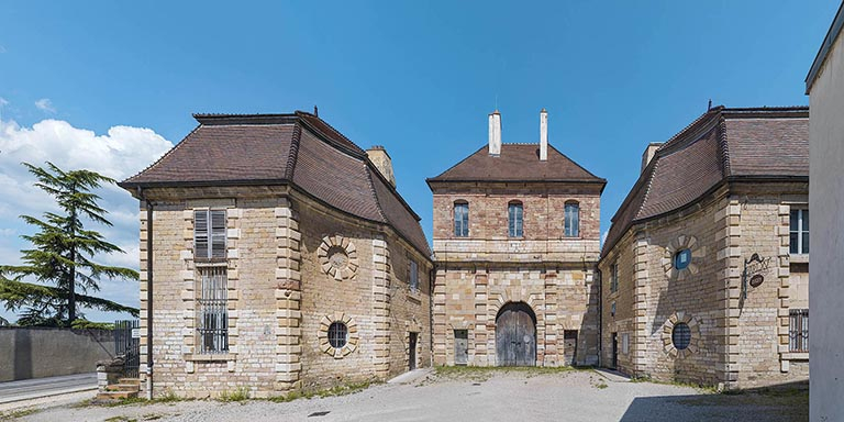  fortification d'agglomération porte de ville © Thierry Kuntz / Région Bourgogne-Franche-Comté, Inventaire du patrimoine - 2023