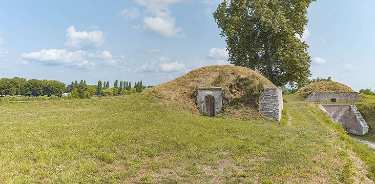  fortification d'agglomération bastion © Thierry Kuntz / Région Bourgogne-Franche-Comté, Inventaire du patrimoine - 2023