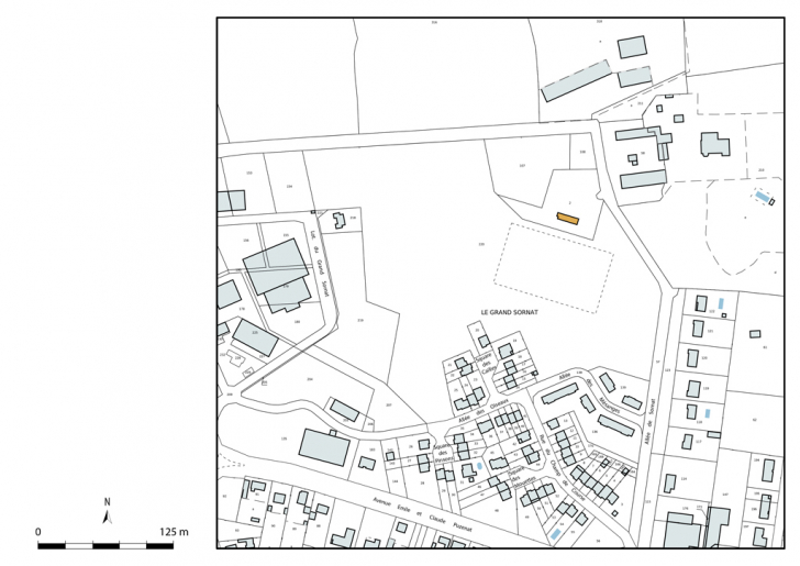 hippodrome © Pierre-Marie Barbe-Richaud / Région Bourgogne-Franche-Comté, Inventaire du patrimoine - 2023  hippodrome © Pierre-Marie Barbe-Richaud / Région Bourgogne-Franche-Comté, Inventaire du patrimoine - 2023