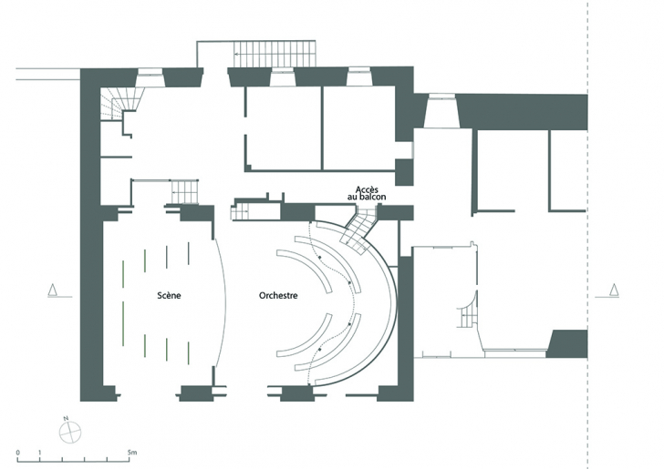  théâtre communs © Aline Thomas / Région Bourgogne-Franche-Comté, Inventaire du patrimoine - 2023