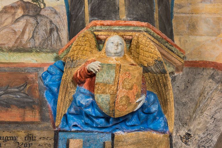  décor d'architecture © Pierre-Marie Barbe-Richaud / Région Bourgogne-Franche-Comté, Inventaire du patrimoine - 2023