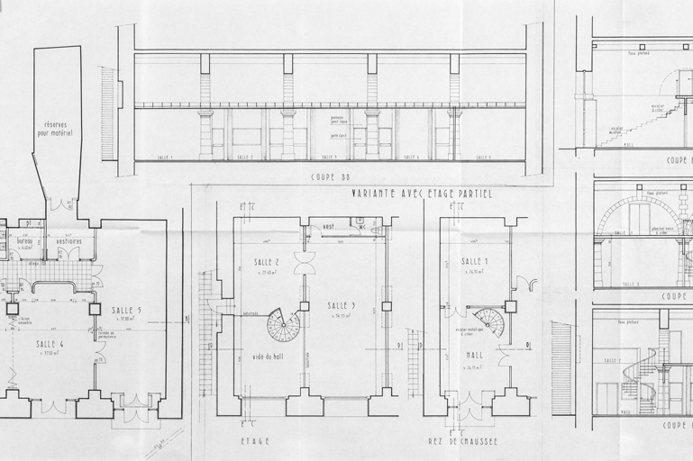  halle théâtre © Pierre-Marie Barbe-Richaud / Région Bourgogne-Franche-Comté, Inventaire du patrimoine - 2023