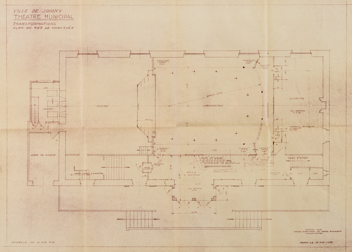  halle théâtre © Pierre-Marie Barbe-Richaud / Région Bourgogne-Franche-Comté, Inventaire du patrimoine - 2023