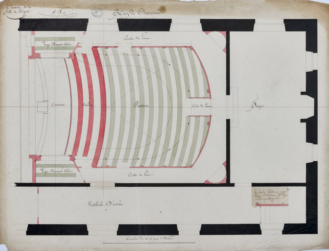  halle théâtre © Pierre-Marie Barbe-Richaud / Région Bourgogne-Franche-Comté, Inventaire du patrimoine - 2023