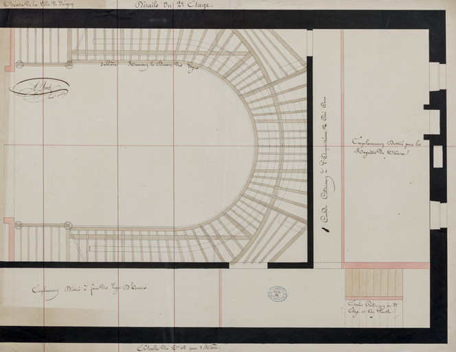  halle théâtre © Pierre-Marie Barbe-Richaud / Région Bourgogne-Franche-Comté, Inventaire du patrimoine - 2023