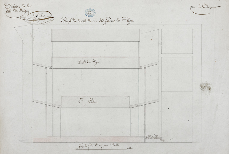  halle théâtre © Pierre-Marie Barbe-Richaud / Région Bourgogne-Franche-Comté, Inventaire du patrimoine - 2023