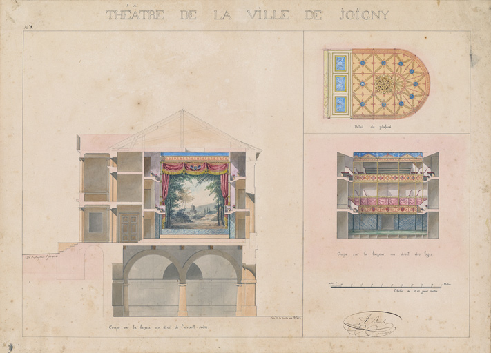  halle théâtre © Médiathèque du Patrimoine et de la Photographie / Ministère de la culture, Médiathèque de l'Architecture et du Patrimoine - 2023