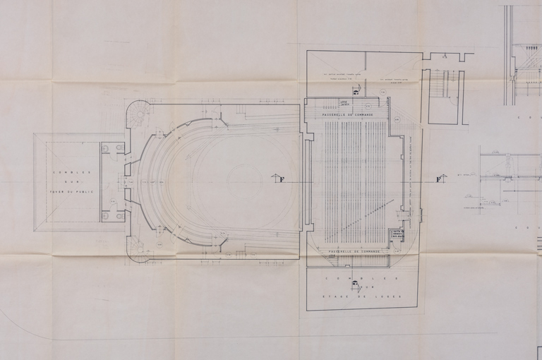 théâtre © Pierre-Marie Barbe-Richaud / Région Bourgogne-Franche-Comté, Inventaire du patrimoine - 2023  théâtre © Pierre-Marie Barbe-Richaud / Région Bourgogne-Franche-Comté, Inventaire du patrimoine - 2023