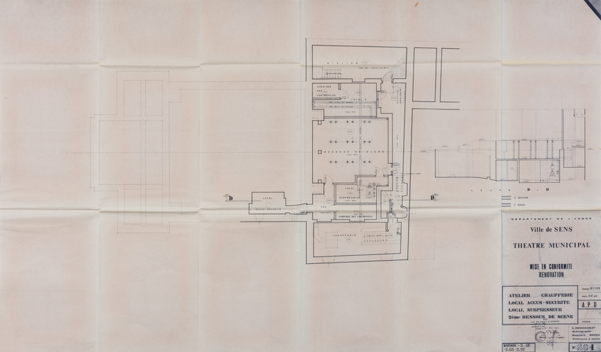 théâtre © Pierre-Marie Barbe-Richaud / Région Bourgogne-Franche-Comté, Inventaire du patrimoine - 2023  théâtre © Pierre-Marie Barbe-Richaud / Région Bourgogne-Franche-Comté, Inventaire du patrimoine - 2023