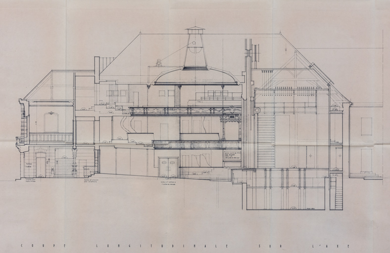 théâtre © Pierre-Marie Barbe-Richaud / Région Bourgogne-Franche-Comté, Inventaire du patrimoine - 2023  théâtre © Pierre-Marie Barbe-Richaud / Région Bourgogne-Franche-Comté, Inventaire du patrimoine - 2023