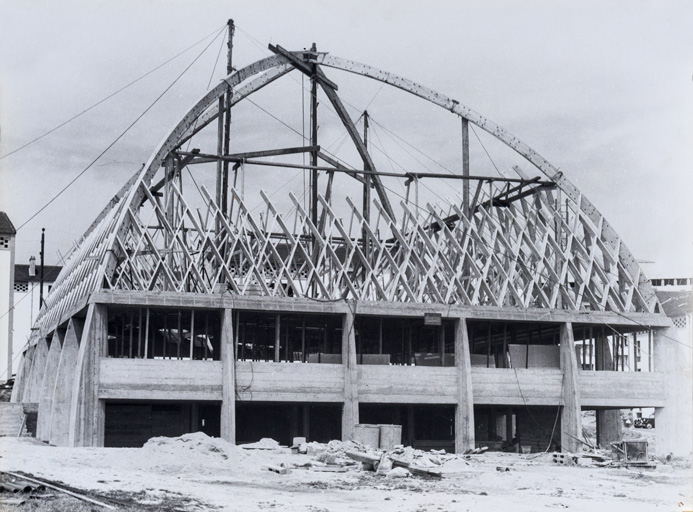  maquette église immeuble à logements clocher © Pierre-Marie Barbe-Richaud / Région Bourgogne-Franche-Comté, Inventaire du patrimoine - 2023
