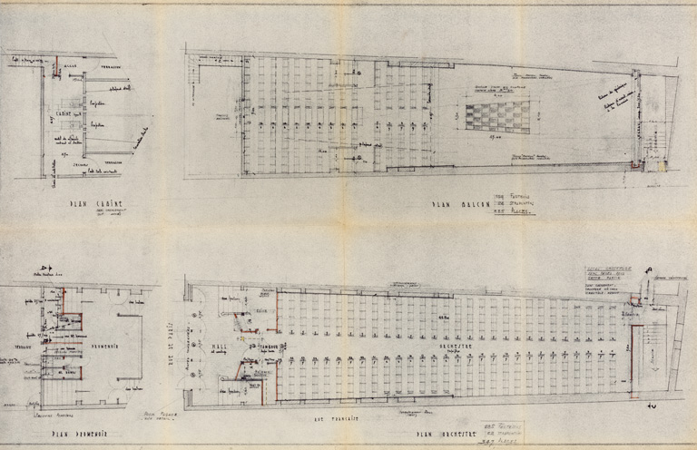 maison cinéma © Pierre-Marie Barbe-Richaud / Région Bourgogne-Franche-Comté, Inventaire du patrimoine - 2023  maison cinéma © Pierre-Marie Barbe-Richaud / Région Bourgogne-Franche-Comté, Inventaire du patrimoine - 2023